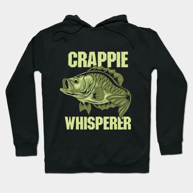Crappie Whisperer Hoodie by maxdax